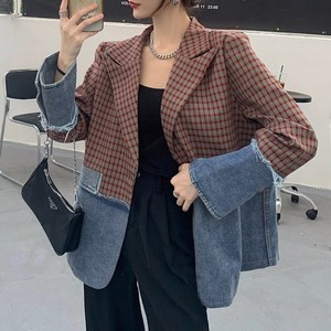 대박난박양 데님 하프 루즈핏 자켓