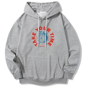 일루소 테이크유어타임 소프트 특양면 후드티