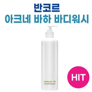 닥터 반코르 병풀추출물 함유 아크네 바하 바디워시 300ml, 1개