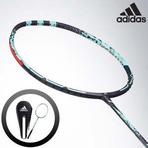 아디다스 아디다스 부흐트 P3 프리미엄 배드민턴 라켓 / 파워 공격형 / RK705511, 네이비&민트, 1개