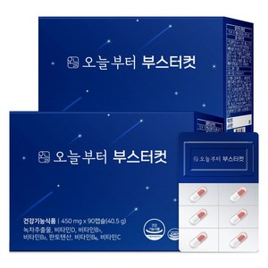 오늘부터 부스터컷, 90정, 2개