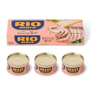 리오마레 올리브오일참치 240g, 80g, 3개