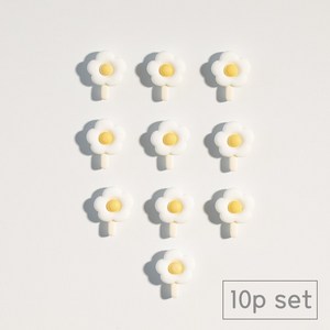 84x84 인테리어 냉장고 현관문 자석, 데이지막대사탕10p