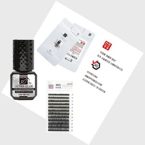 아루무 속눈썹연장글루 전문가용 울트라 퍼펙트 안전인증글루 2종, 1개
