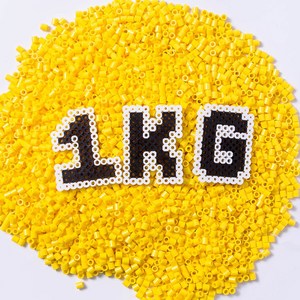 컬러비즈 5mm 약18 000개입 1kg 대용량 색상별, 01. 블랙 1kg, 1개