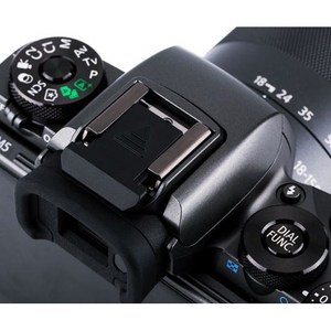 JJC 캐논 카메라 EOS R6 R5 R3 5D mark3 800D RP R5C 핫슈커버 블랙, 1개, HC-C