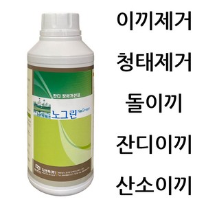 노그린 500ml 잔디 나무 돌 산소 이끼제거 청태제거, 1개