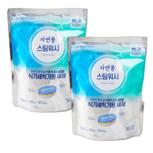 자연퐁 스팀워시 식기세척기용 세제 베이킹소다, 550g, 2개