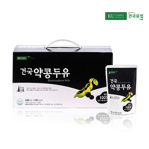 건국 약콩 두유, 190ml, 20개