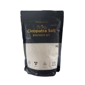 클레오파트라솔트 1kg C55 (굵은소금) 이집트 미네랄 소금 답례품 천일염, 1개