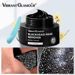 VIBRANT GLAMOUR 죽탄 블랙헤드코팩 코 블랙헤드 제거 블랙헤드제거 블랙헤드, 1개, 30g