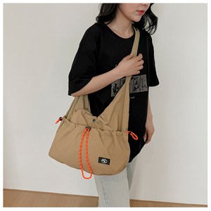 YOPENCE 방수 나일론 에코백 데일리 포켓 숄더 크로스백