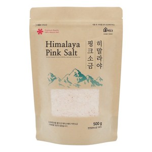 아이작솔트 히말라야 핑크솔트 핑크소금 암염 미네랄소금 세트, 가는 소금 4kg