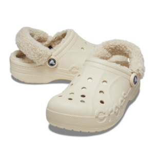 [국내매장판] 크록스 CROCS 바야 라인드 퍼즈 PUZZ 스트랩 털크록스 + 겨울 크리스마스 악세사리 포함