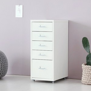 마켓비 FIHA 서랍장 4.1단, 화이트, 5개