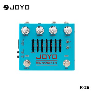 JOYO R-26 MONOMYTH 기타 이펙트 페달 R 26, 1개