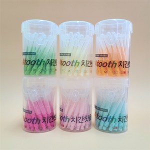 아투스 치간칫솔 굵은 얇은 치아 상태별 사이즈 치과 교정용 휴대용, 4S 0.6mm 1set(30p), 1개