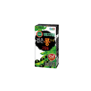 베지밀 검은콩 고칼슘 두유 190ml, 24개