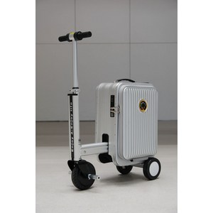 타고다니는 스마트 전동 캐리어 20인치 스마트캐리어 전동캐리어 20인치캐리어 여행가방 경량캐리어, 20, 흰색, 1개