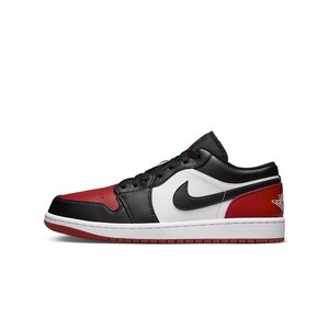 [NIKE]나이키_남녀공용_에어 조던 1 로우_AIR JORDAN 1 LOW_운동화_블랙/레드_553558-161