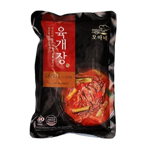 [온라인 공식] 슈퍼맨푸드 다모아 모아네 육개장 600g 6개
