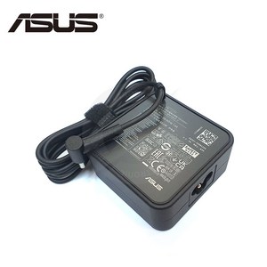 ASUS ADP-65GD D (외경4.0mm) 정품 어댑터 충전기 파워, 본품 + 3구 전원케이블 (1m), 1개