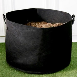 대형 부직포화분 블루베리화분 베란다 텃밭가꾸기 식물키우기, 40×30cm 40L 블랙