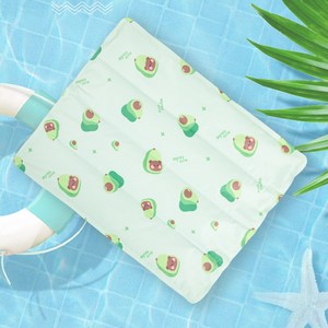 YOUPAN 애견 아이스매트 여름 돗자리 침구 얼음집 방석, C 그린 아보카도