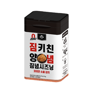 짐키친 짐념 제로 시즈닝 코리안소울김치, 1개, 70g