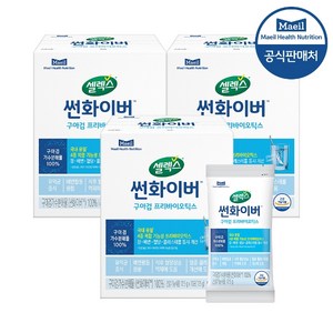 셀렉스 썬화이버 프리바이오틱스 스틱 12.5g 10포 3박스 (총 30포), 3개