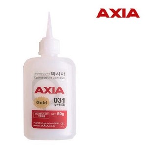 엑시아 AXIA 순간접착제 일반용 031 50g, 1개