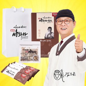 [TV홈쇼핑] 김오곤 진한 쌍화차침향 전통 한방차 벌꿀분말 건강차, 1박스(50포)+고명50g 1팩