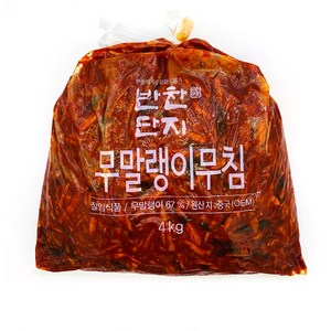 반찬단지 무말랭이무침, 4kg, 1개