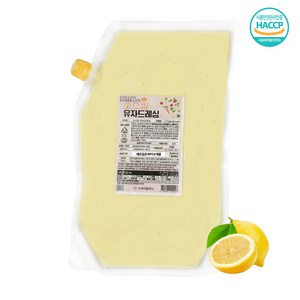 소스킹 유자드레싱 샐러드드레싱 샌드위치소스 샐러드소스 2kg, 1개