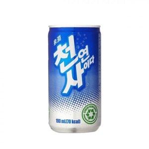 [일화] 천연사이다190ml 총60캔, 190ml, 60개