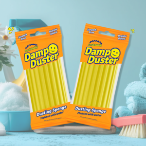 스크럽대디 먼지 더스트 청소 스펀지 국내배송 정품 Scrub Daddy Damp Duster 2개