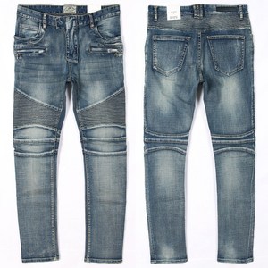 제이로드 28-38 고퀄리티 빈티지 라이더 주름바지 바이커 빅사이즈 슬림 일자 스판 오토바이 남성청바지