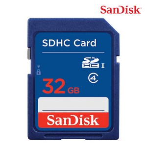 샌디스크 SD카드 CLASS4, 32GB