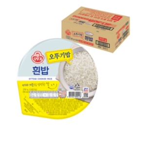 오뚜기 흰밥, 210g, 24개