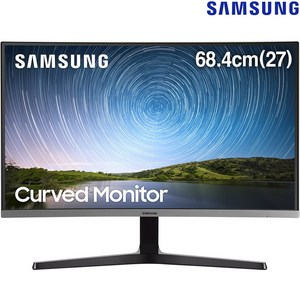 삼성전자 68.5 cm Full-HD 커브드 모니터, 68.4cm, LC27R500FHKXKR (삼성기사님  직배송)