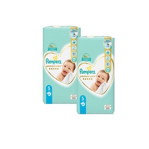 유럽산 팸퍼스 프리미엄케어 밴드형 기저귀 1 2 3 4 5 6 단계 아동공용 pampers 바우처, 5단계