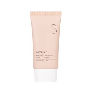 넘버즈인 3번 도자기결 파데스킵 톤업베이지 50ml/무, 50ml, 1개