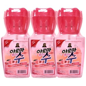 산도깨비 아로마수 400ml, 3개, 피치향