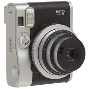 FUJIFILM 인스턴트 카메라 체키 instax mini 90 네오 클래식 블랙 INS MINI 90 NC, 1개