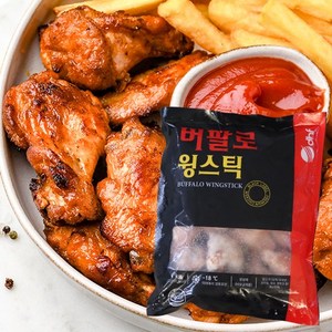 오지상구루메 동해_버팔로 봉 스틱 1kg 닭다리 닭봉 에어프라이어, 1개