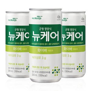 장불편환자 뉴케어 화이바 200ml x60캔 환자영양식 식사대용 완전균형영양식, 60개