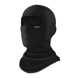 몬스터 라이크라 복면 마스크 / 바라클라바 자전거 오토바이 스키등 헬멜에 찰떡 궁합, 블랙, 1개