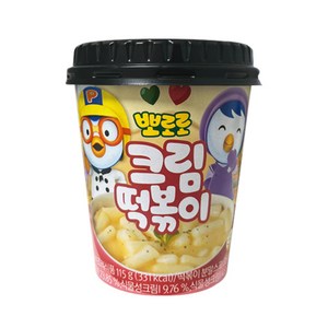 뽀로로 크림 떡볶이, 115g, 10개