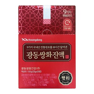 광동제약 광동 쌍화진액, 500g, 1개