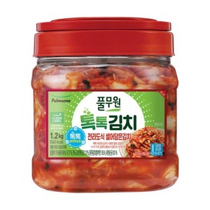 풀무원 톡톡 전라도식 썰은김치 PET, 1개, 1.2kg